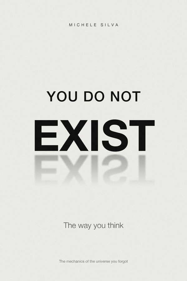 English cover of the book You Do Not Exist